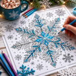 Snowflake Coloring Pages