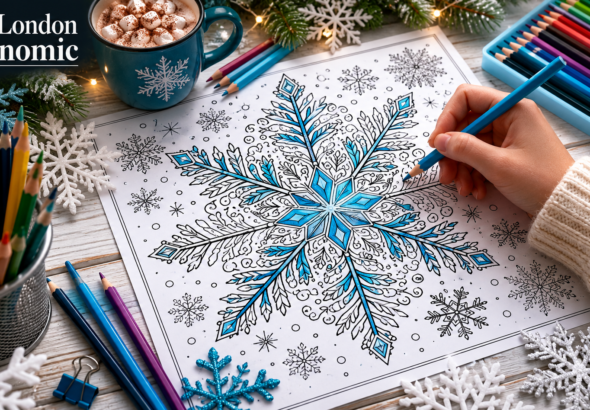 Snowflake Coloring Pages
