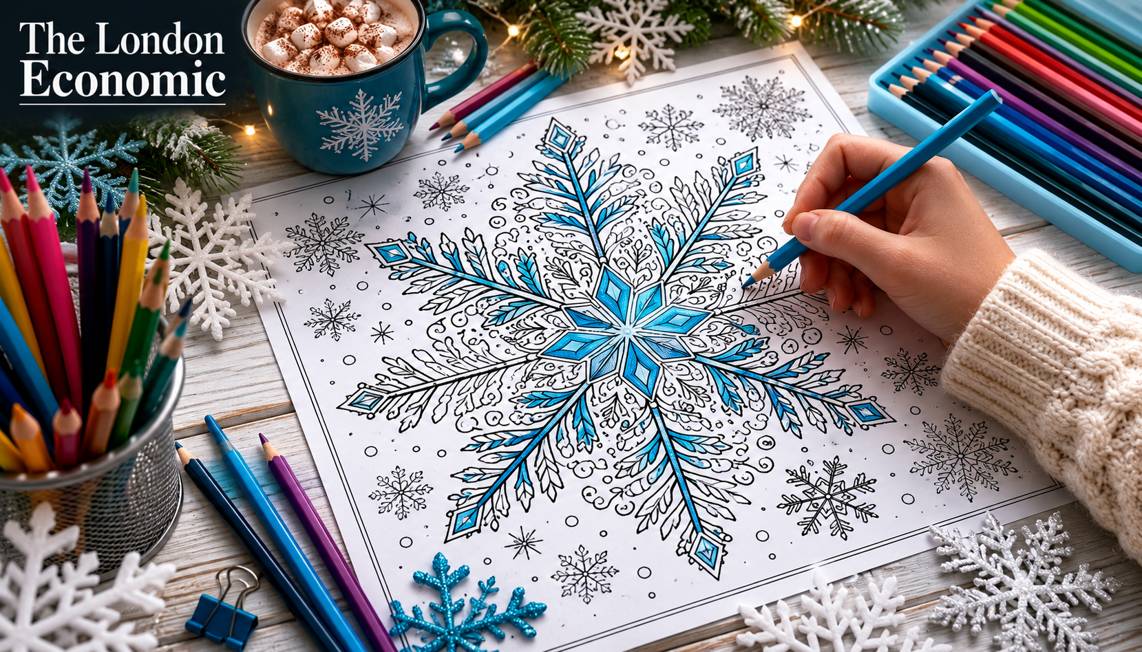 Snowflake Coloring Pages