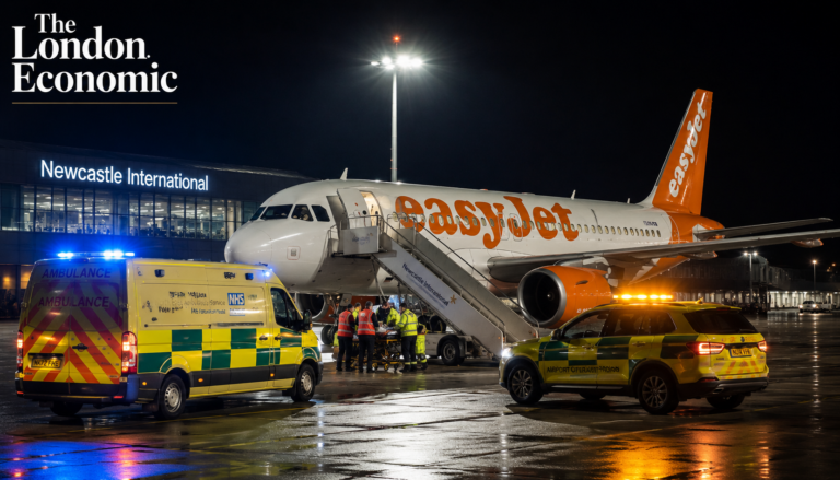 EasyJet Flight U2238 Emergency Landing Newcastle