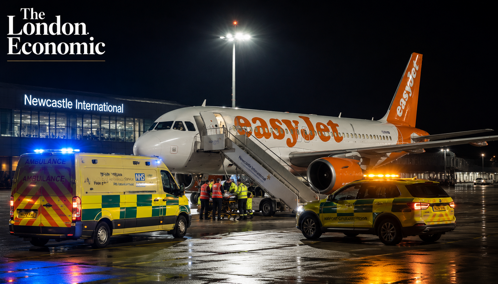 EasyJet Flight U2238 Emergency Landing Newcastle