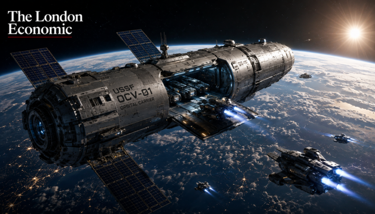 Space Force Orbital Warship Carrier